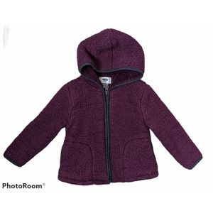 5/$25 Old Navy Girls Zip Up Fleece 18-24M
